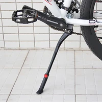 bicycle metal kickstand adjustable mtb mountain bike side kickstand bicycle parking stand support side foot brace cycling parts