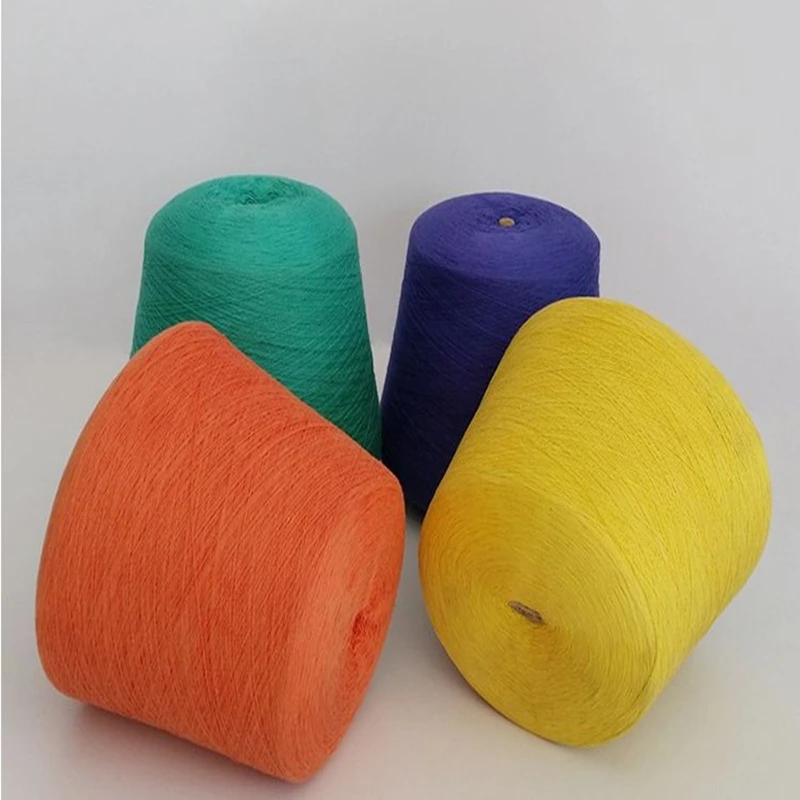 20 конусов s/2 100% хлопчатобумажная пряжа для плетения цветная чесаная Экологически