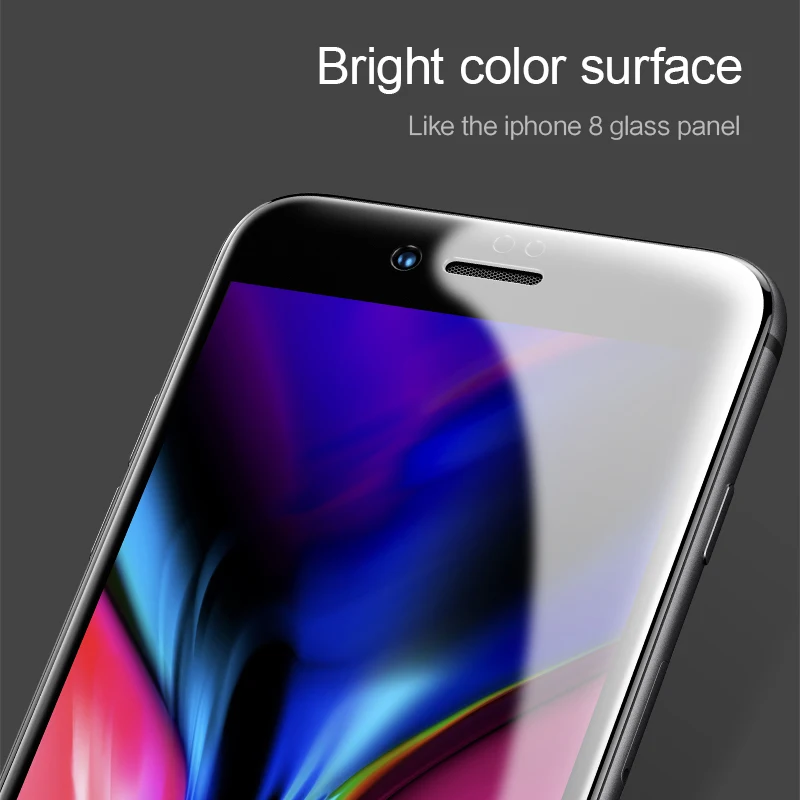 USAMS 0 3 мм 9H углеродное волокно 3D закаленное стекло для iPhone 6/6 s/6 plus/6 s plus Защитная