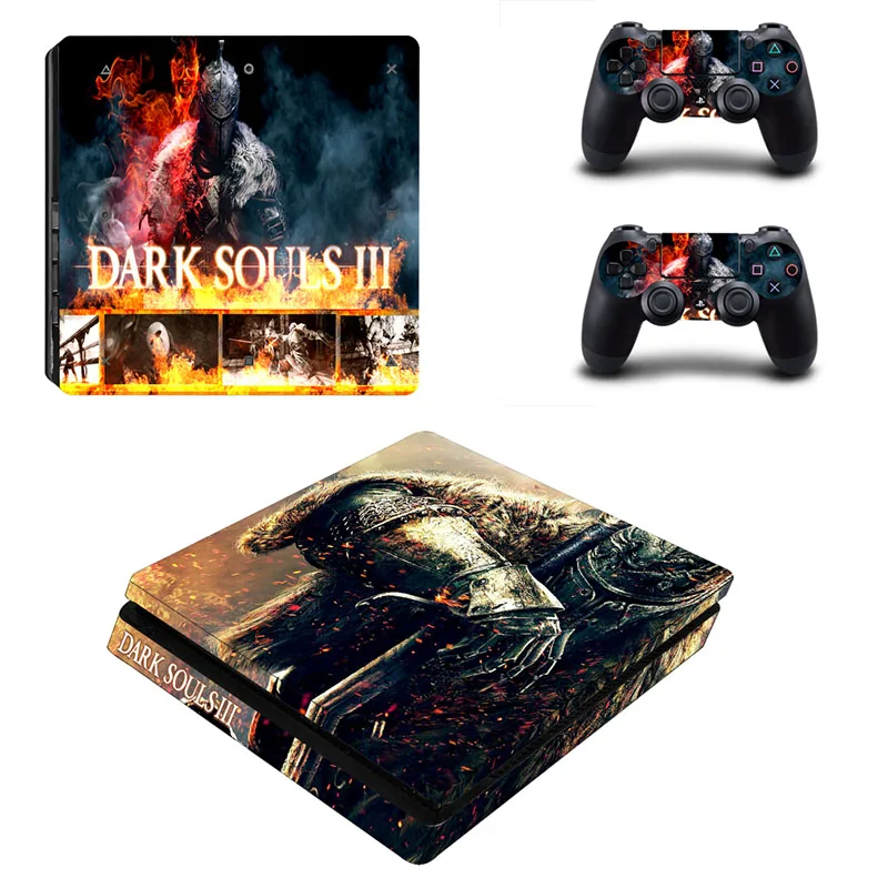 Game Dark Souls Remake PS4 Slim Skin Sticker Decal for PlayStation 4 Console and Controller Skins Stickers Vinyl | Электроника