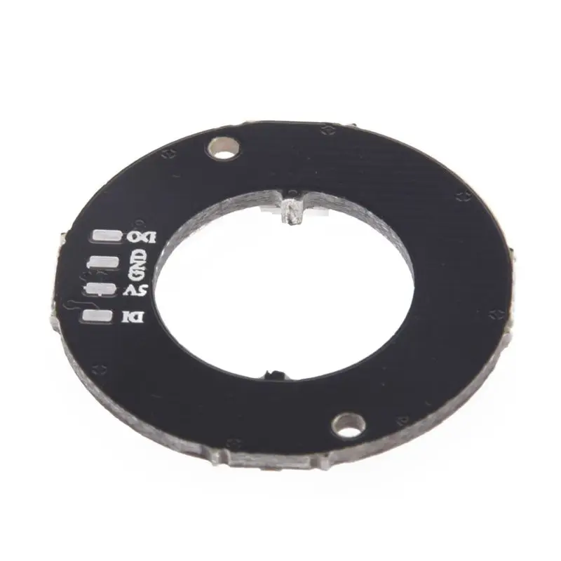 8 битный WS2812 5050 RGB светодиодный кольцо Круглый лампы светодиодные украшения