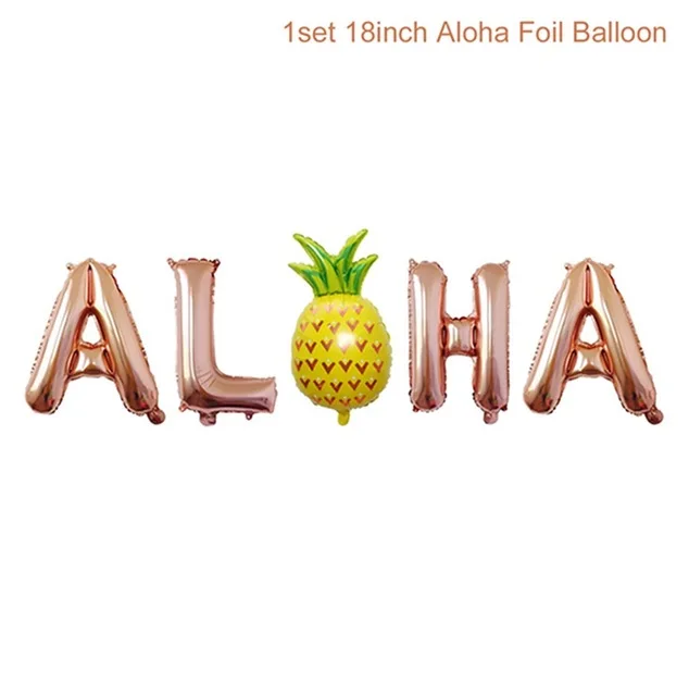 AL HA 2 FENGRISE Гавайи участник Luau Розовый фламинго вечерние Декор Бумага Салфетка под тарелку кружку День рождения летняя Гавайская Гавайский вечерние поставки - Цвет: AL HA 2