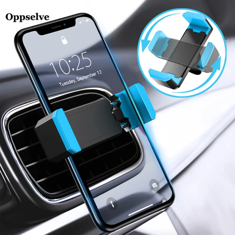 Универсальный автомобильный держатель для телефона с поворотом на 360 градусов