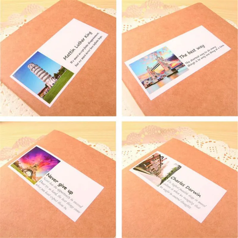 Альбом для записей в стиле ретро ностальгический из крафт-бумаги | Канцтовары