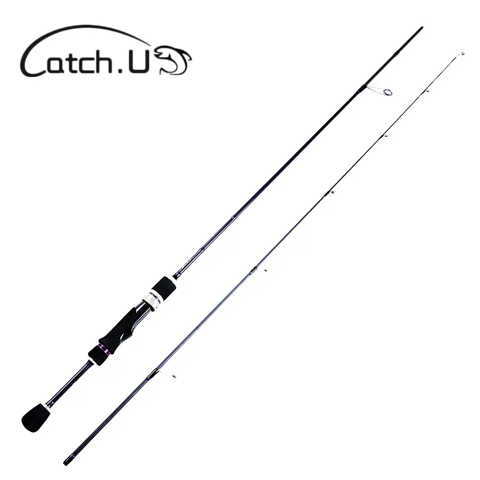 2-секционная Ультралегкая удочка для спиннинга из углеродного волокна удочки