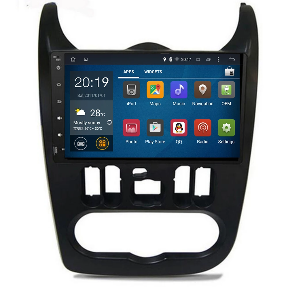 Автомобильный модем Android 10 с 9-дюймовым радио GPS 4G для Renault Logan I Sandero Lada Lergus Dacia Duster |