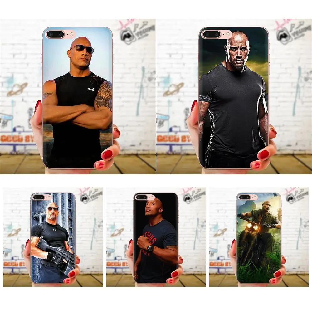 Простые чехлы для телефонов Rock Dwayne Johnson HTC Desire 530 626 628 630 816 820 830 One A9 M7 M8 M9 M10 E9 U11 U12 Life