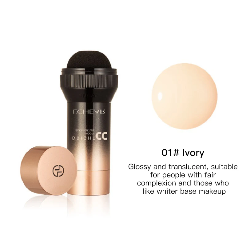 Oil-control CC Cream Stick Translucent Mineral Easy To Wear Soft Face Makeup Foundation Base Matte Make Up |