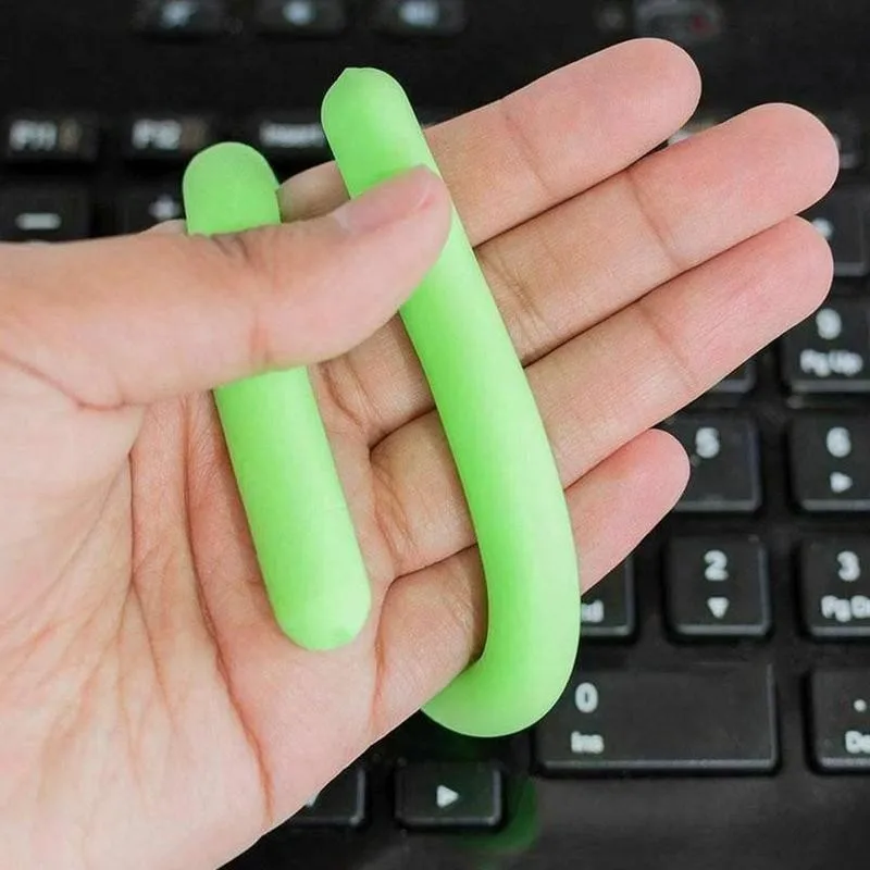 

Soft Rubber Noodle Children Adult Decompression Toy Noodle Stretch String Rubber TPR Rope Stress Relief Toys