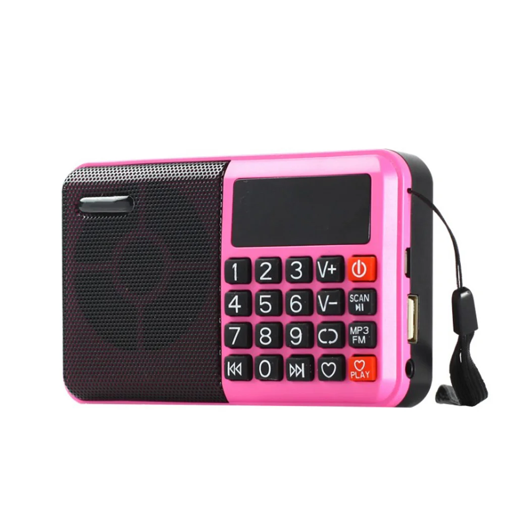 Портативная карта Mp3 радио мини fm-радио Bluetooth портативный динамик MP3 TF карта музыкальный плейер с интерфейсом USB Boombox