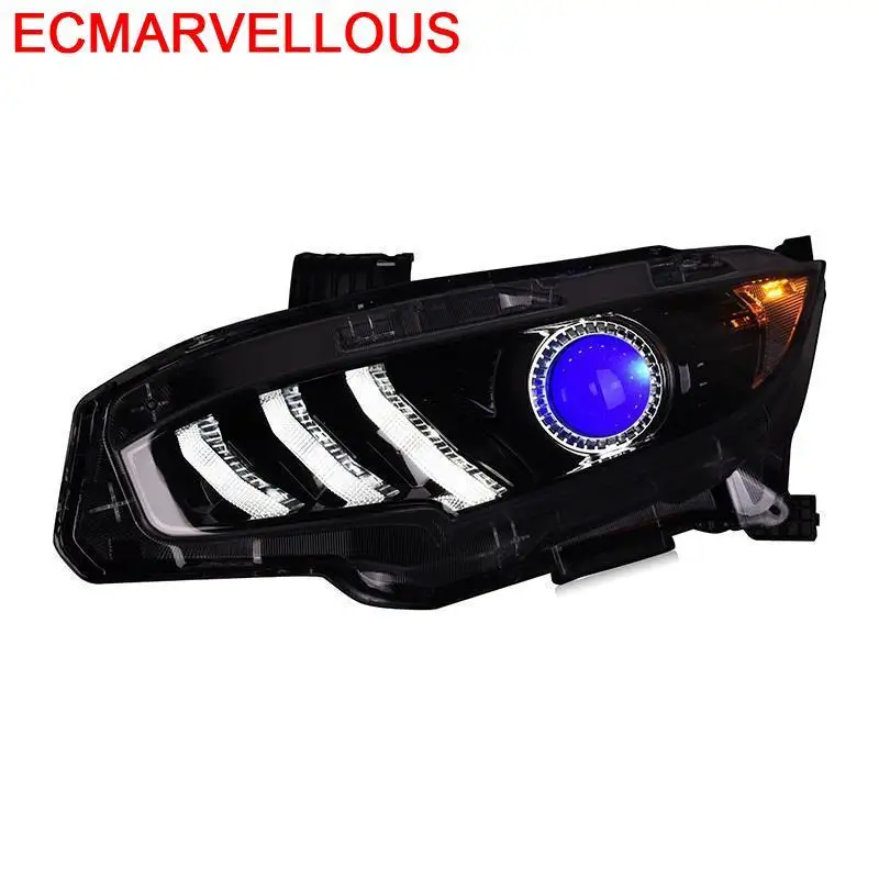 Запчасти Luces Para авто Drl светодиодные ходовые Автомобильные фары передние