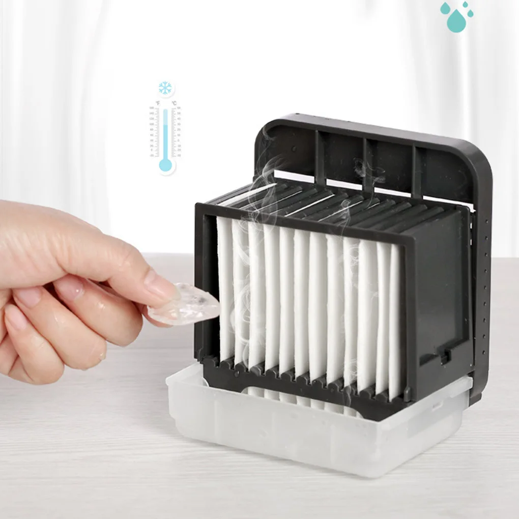 

Mini Air Cooling Fan Portable Desktop USB Powered Rechargeable Negative Ion Mini Electric Fan, Pink