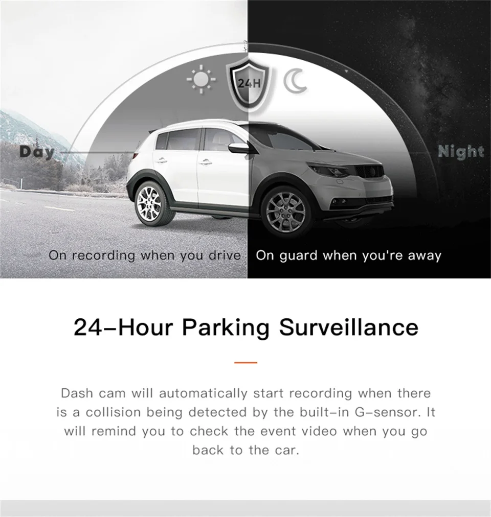 Английская версия 70mai Smart Dash Cam зеркало 70 MAI камера заднего вида 1600P 70mai Smart car dvr 24H монитор парковки заднего вида автомобиля dvr