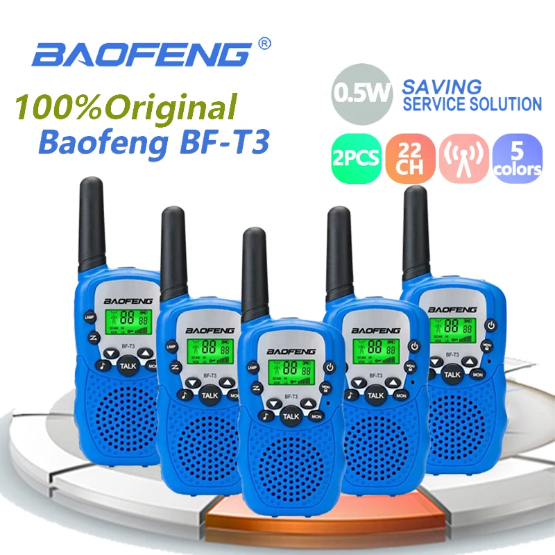 5 шт. портативная мини рация Baofeng 0 Вт PMR446 детская игрушка подарок двухсторонняя