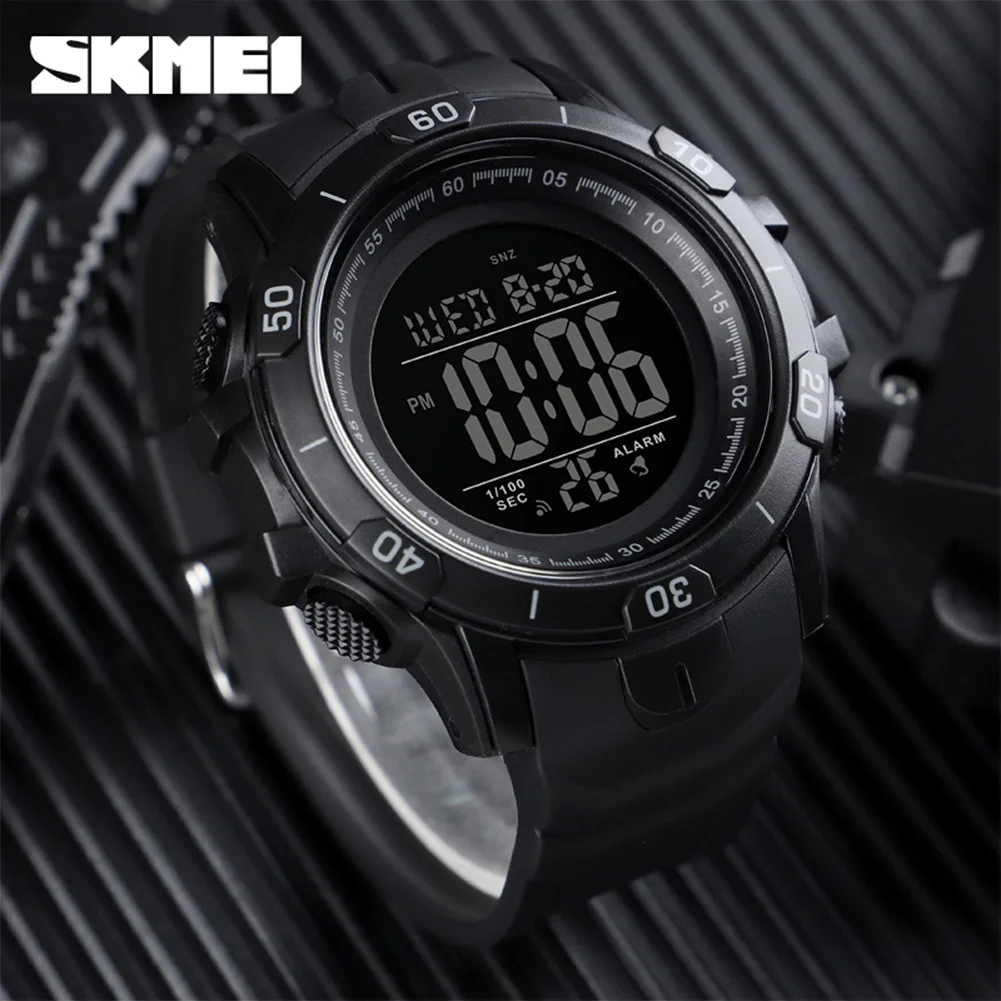 

SKMEI Women Men's Watches Outdoor Sports Wristwatches Waterproof Alarm Clock Digital Watches Military Watch Relogio Masculino