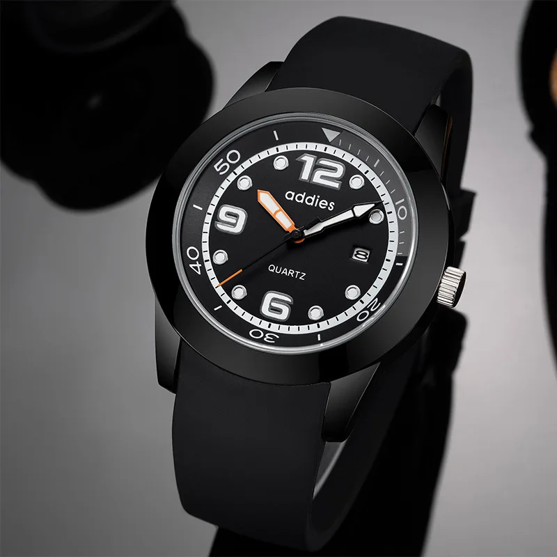 Мужские часы для студентов учеников средней школы кварцевые с подсветкой