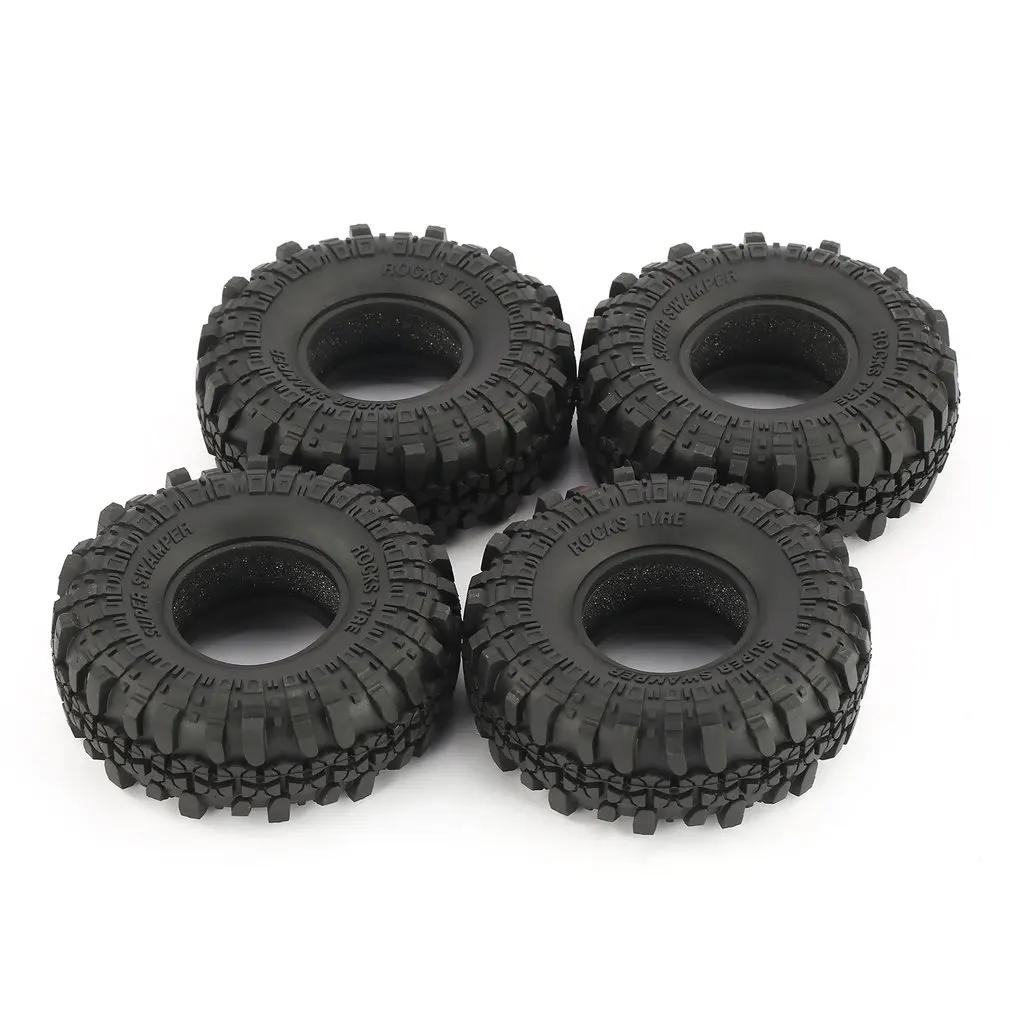 4 шт. AUSTAR AX 4020 1 9 дюйма 110 мм резиновые шины 1/10 Rock Crawler детали для D90 SCX10 AXIAL RC4WD TF2