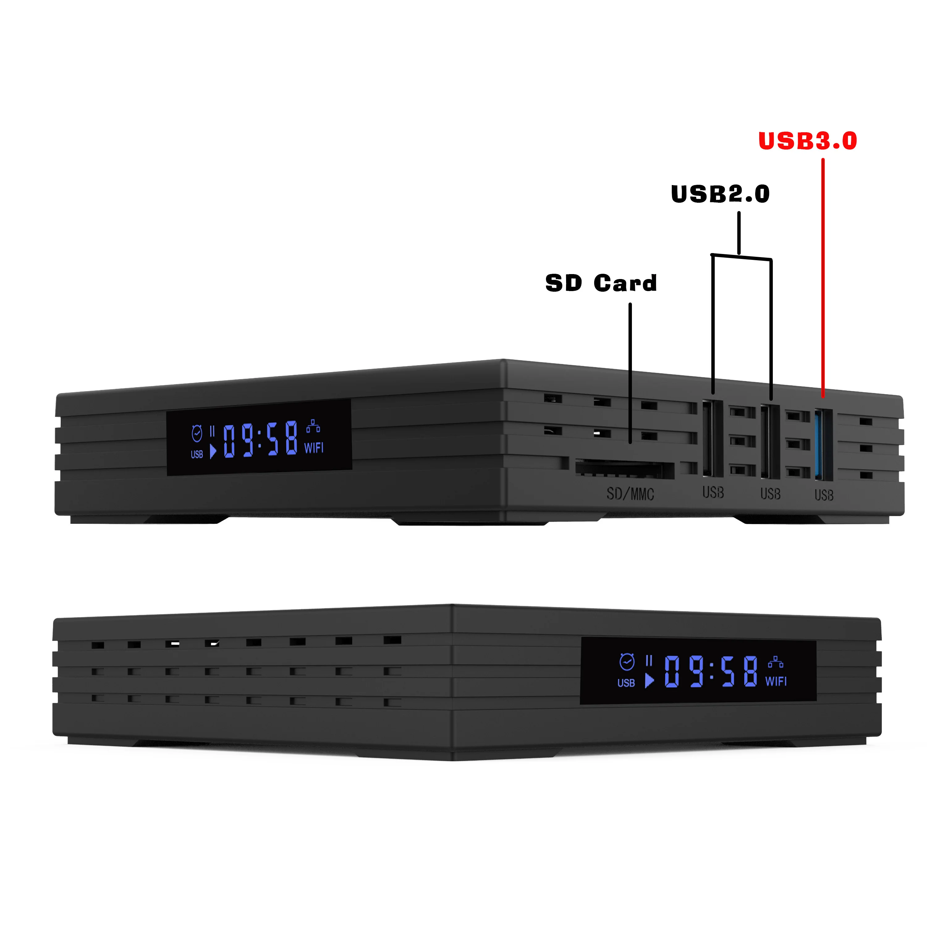 ТВ-приставка HAAYOT H96 MAX + Android 9 0 4G 64G Smartbox телеприставка RK3328 Google Голосовое управление