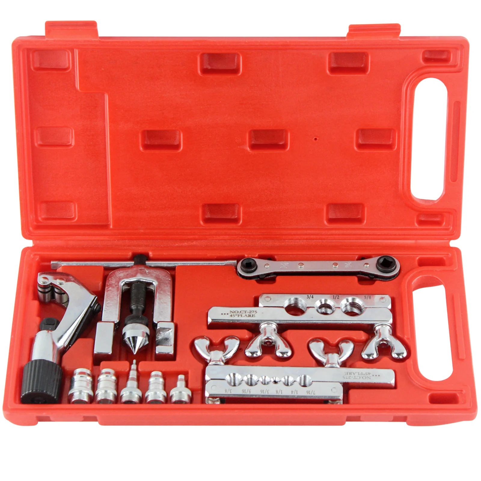 Медная Тормозная топливная труба ремонт двойная развальцовка штампов набор