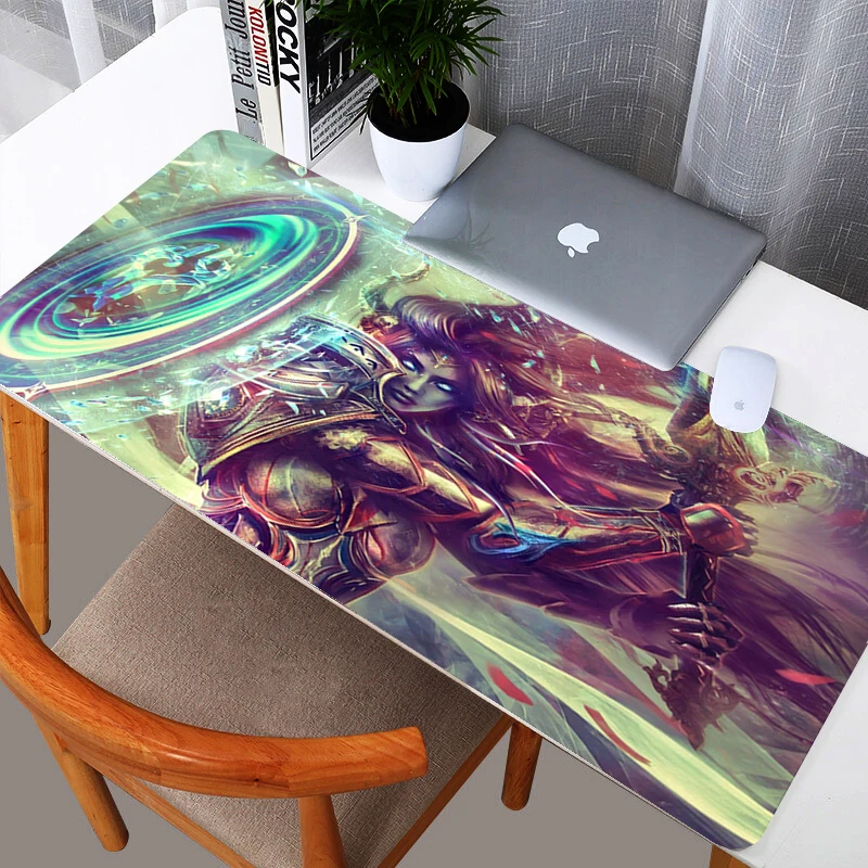 

World of Warcraft Mice Mat Customization Accept Design 3mm Thickness Gaming Mouse Pad Large Durable Washable Rubber Mousepad