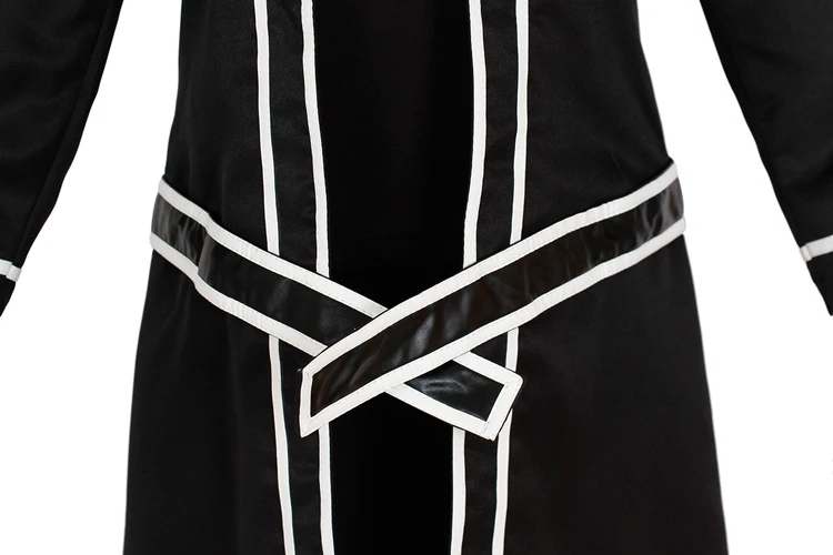 

Sao Kirito Kazuto Kirigaya Uniform Anime Sword Art Online Cosplay Costume Halloween Full Sets Outfit Set For Men Costumes S-XL