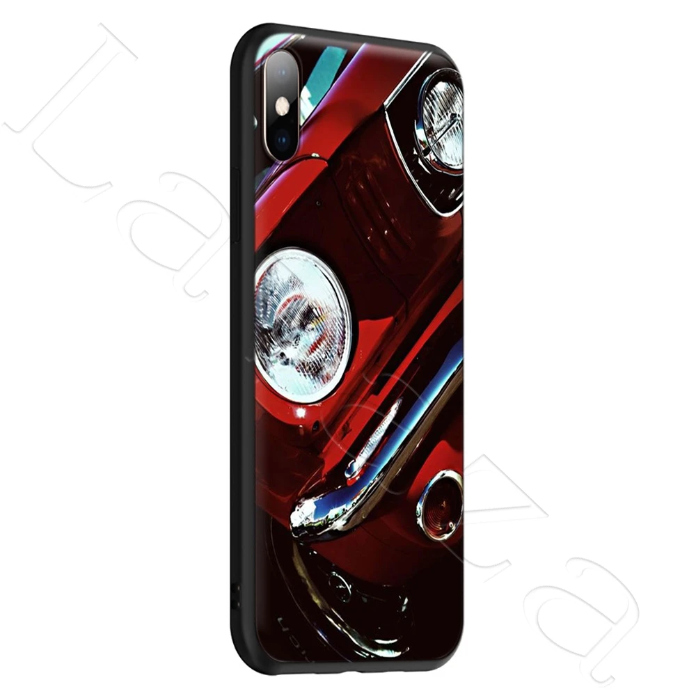 Lavaza классический MUSTANG задние фонари силиконовый мягкий чехол для iPhone 12 11 Pro XS Max XR X