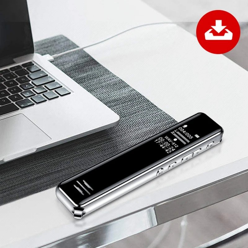 Профессиональный HD Мини цифровой диктофон портативный o звуковая ручка