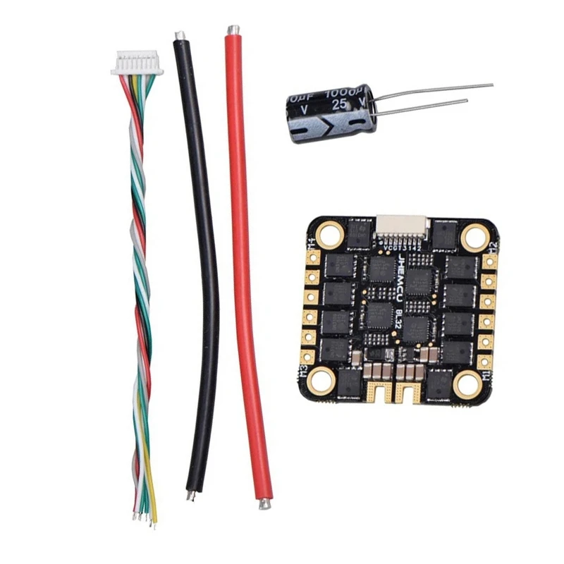 BL32 40A 3 6S Blheli 32 4 в 1 бесщеточный ESC DShot1200 5V BEC 30.5X30.5MM для радиоуправляемых дронов FPV