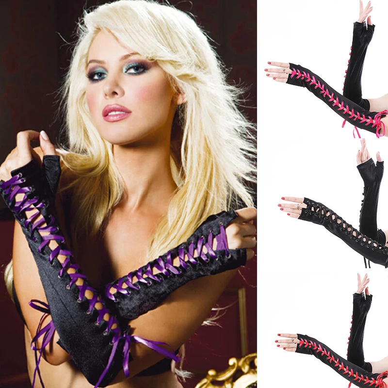 Женские сексуальные эротические перчатки церемониальные для выпускного вечера