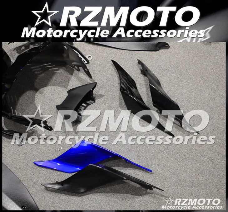 

New ABS Motorcycle whole Fairings kit 100% Fitment for YAMAHA YZF-R6 R6 2017 2018 2019 17 18 19 Bodywork set Custom black blue