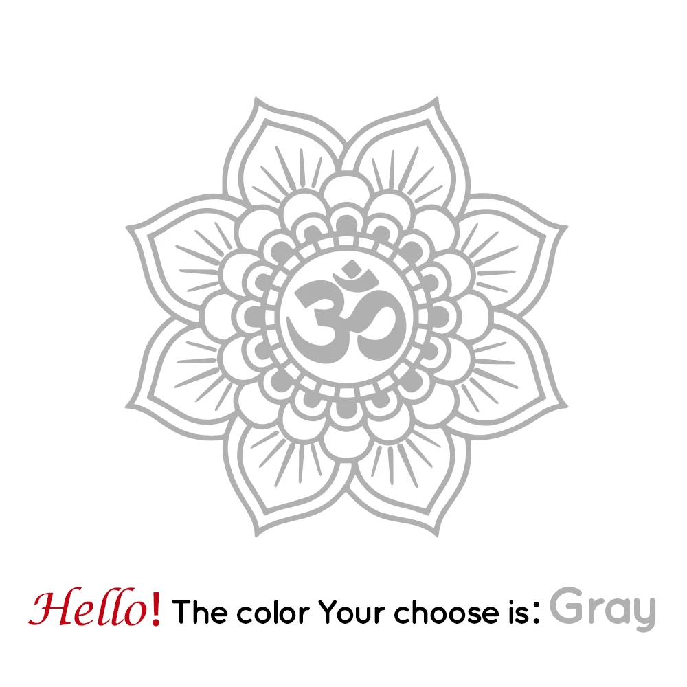 

Waterproof and Sunscreen PVC Can Be Used As Scratches Cartoon Mandala Auto Stickers Customizable Size 28*28cm