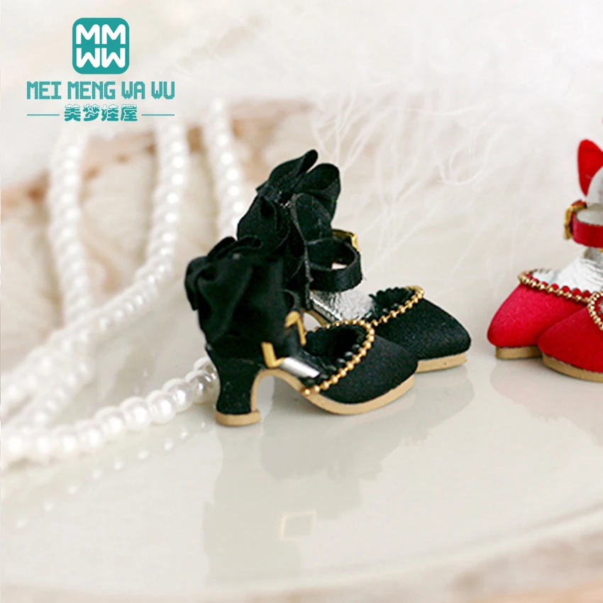 Кукольная обувь для blyth Azone OB23 OB24 1/6 28-30 см модные атласные туфли на высоком каблуке