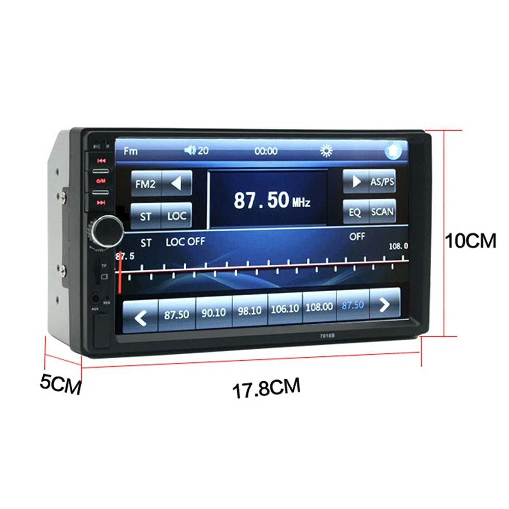 BT Car Stereo Audio MP5 Player Rearview Function FM Radio with Remote Control 7'' Touch Screen 4 Play Modes | Автомобили и