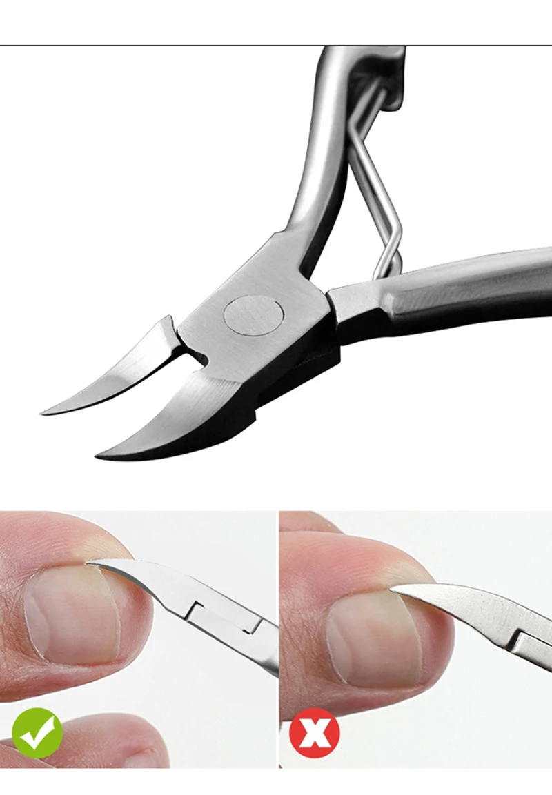 Машинка для стрижки ногтей инструмент маникюра и педикюра удаления кутикулы