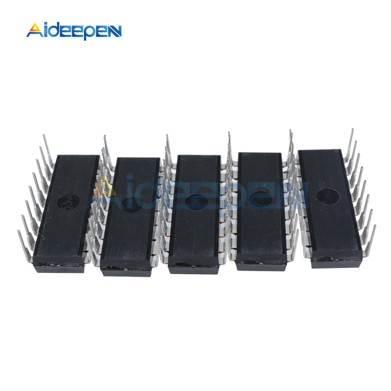 5 шт./лот L293 L293D чип привода драйвера двигателя IC PAR PusH Pull 4 канальный модуль DIP DIP16 16