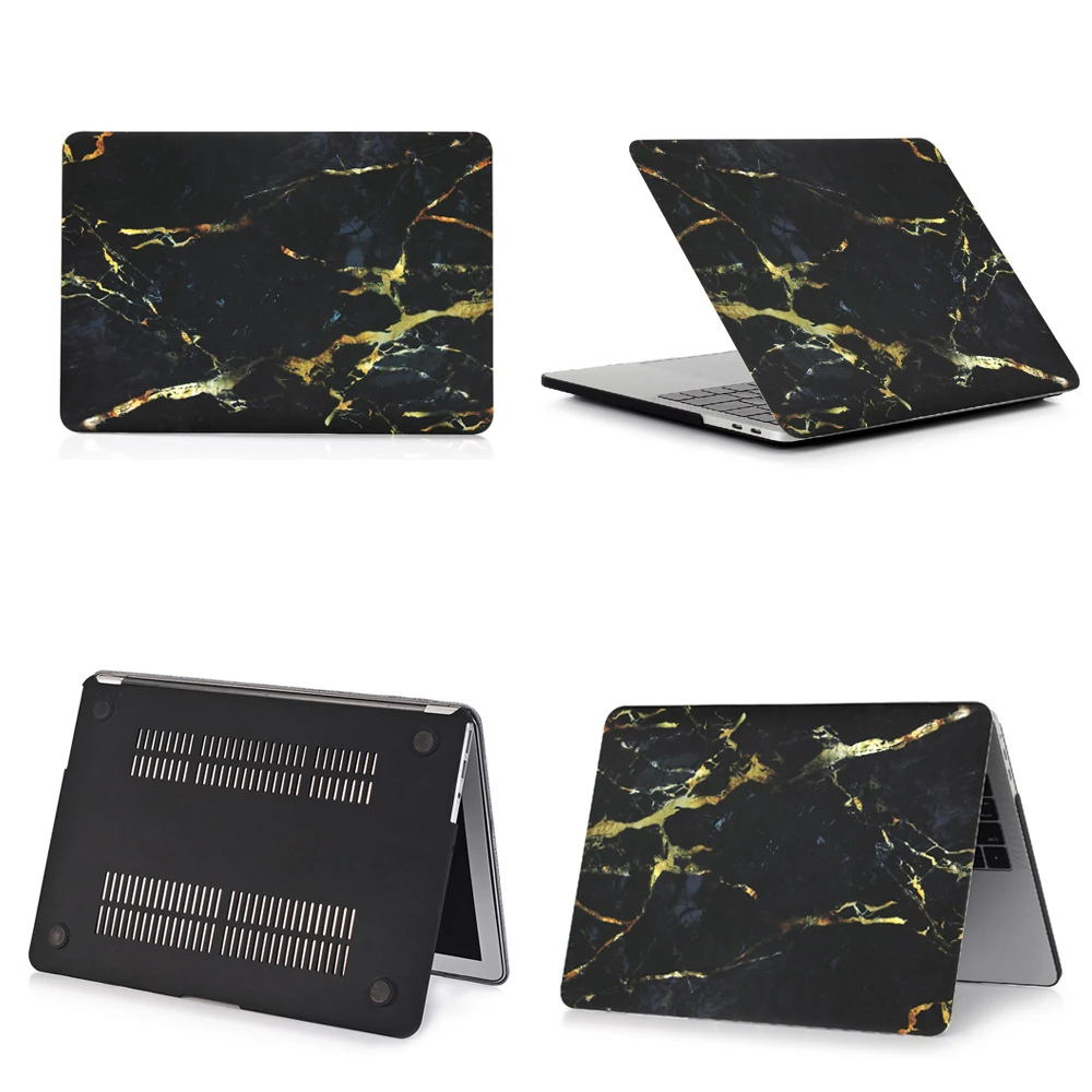 Высококачественный мраморный чехол для Macbook Air Pro 11 12 13 15 защитный Mac Book 3 4 дюймов