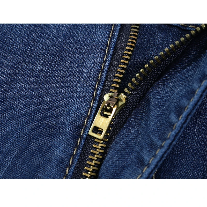 Джинсы мужские ультратонкие классические брюки полной длины деловой стиль