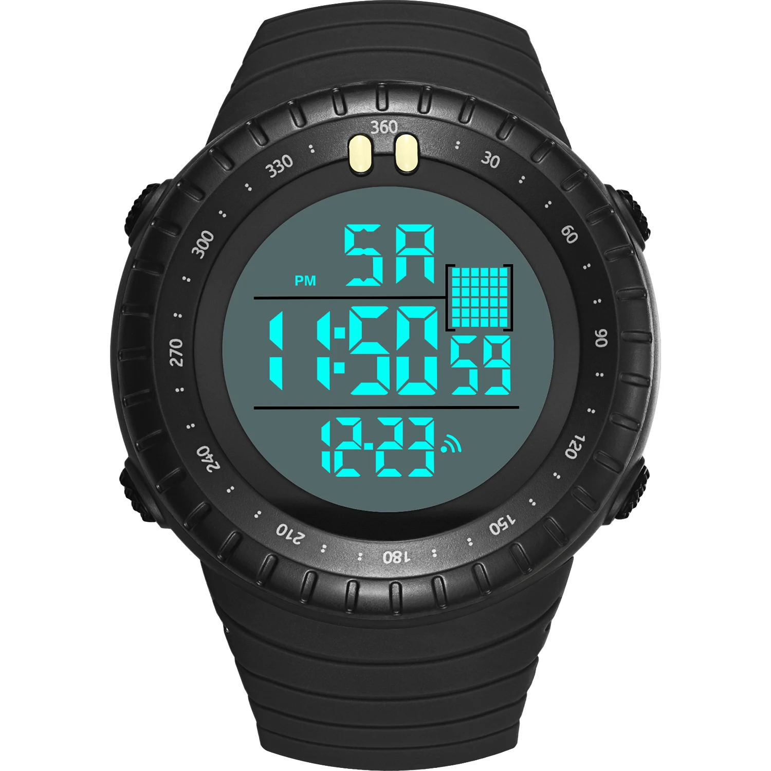 

Новые модные мужские спортивные часы SYNOKE, светодиодные Яркие электронные наручные часы, цифровые часы, военные камуфляжные водонепроницае...