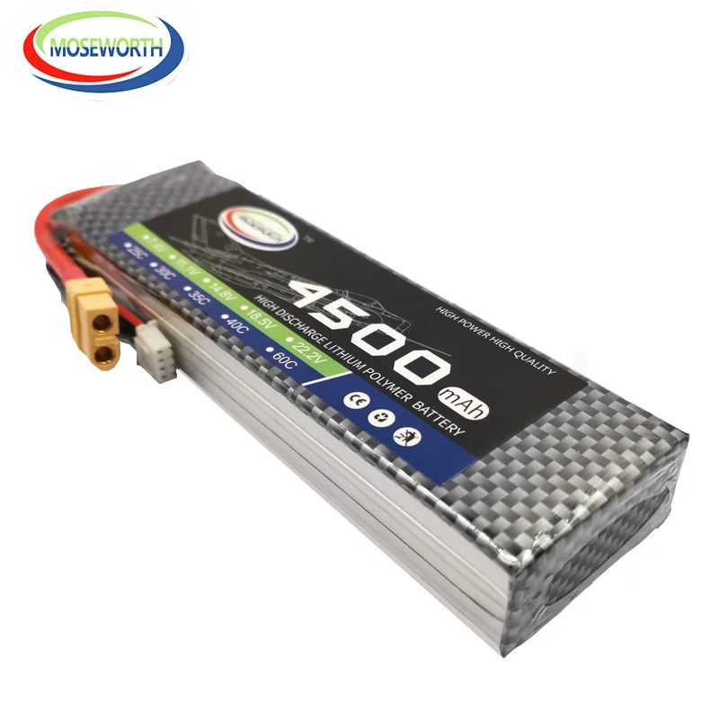 Аккумулятор LiPo 3S 4500 мАч 11 1 В 25C Burst 50C для радиоуправляемого самолета вертолета