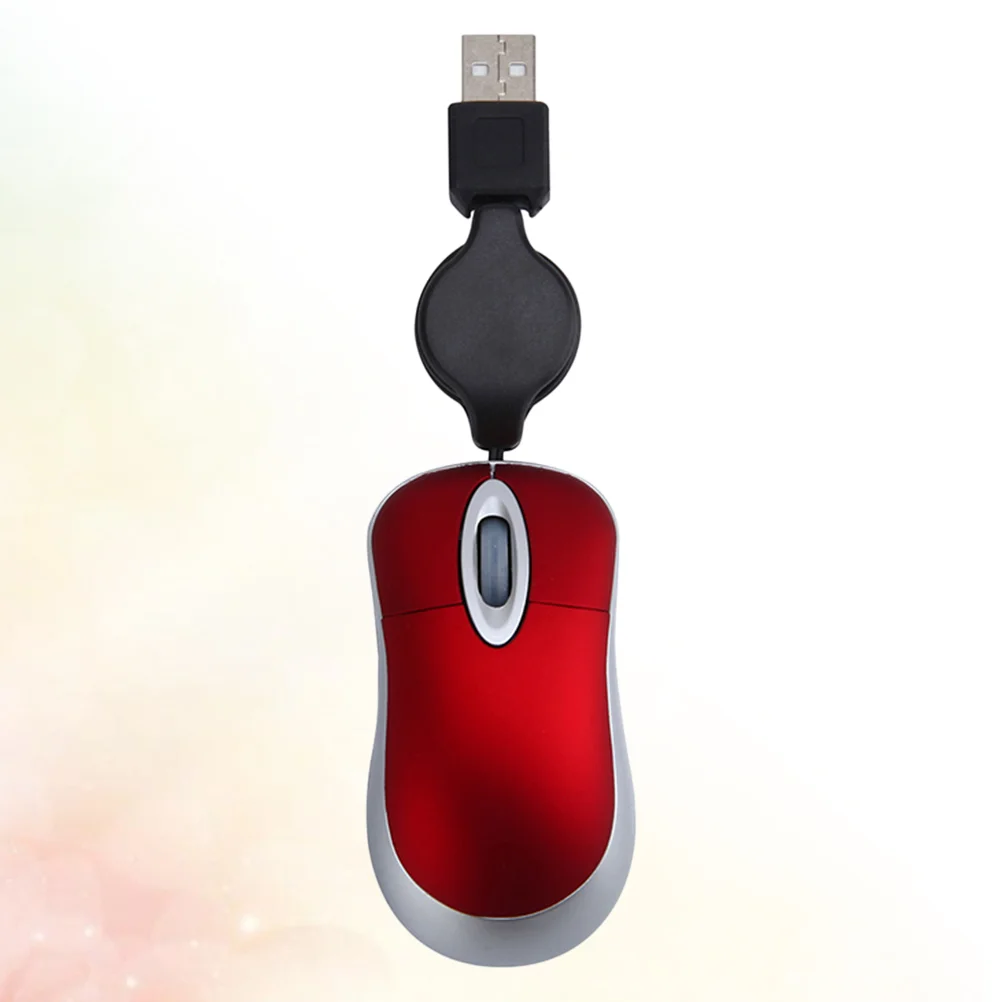 

Креативный проводной Телескопический Мини-ноутбук с USB (красный)