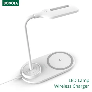 Bonola 10W Wireless Charging LED Table Lamp For Samsung S20/S10/Note10
Fast Wireless Charger For iPhone 11Pro/Xr/Xs/8 Adjustable