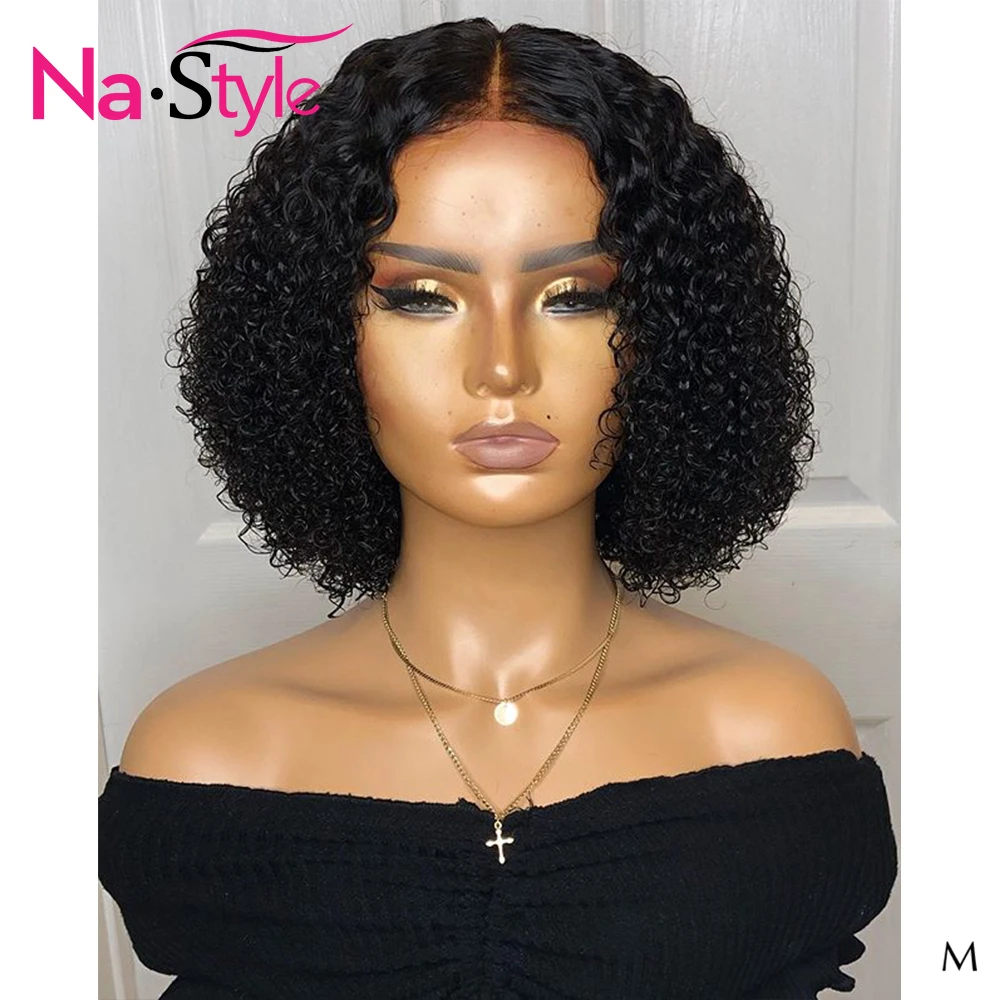 360 парик с фронтальной шнуровкой для черных женщин натуральный черный короткий