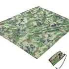 Туристический навес, брезентовый тент, Сверхлегкий садовый навес от солнца, уличный гамак для кемпинга, водонепроницаемый Камуфляжный навес