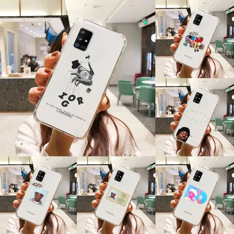 

Tyler Creator CALL ME IF YOU GET LOST Phone Case Transparent For Samsung Galaxy A S Note 10 51 50 71 70 80 20 21 30s ultra plus