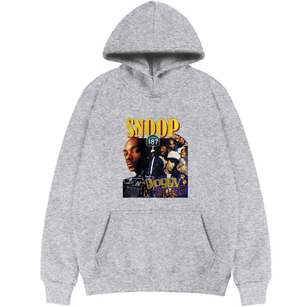 

Rapper Snoop Doggy Dogg Hoodie Sweatshirt Fashion Hip Hop Tshirt Autumn Winter Hoodies Pullover Men Women Oversized Streetwear