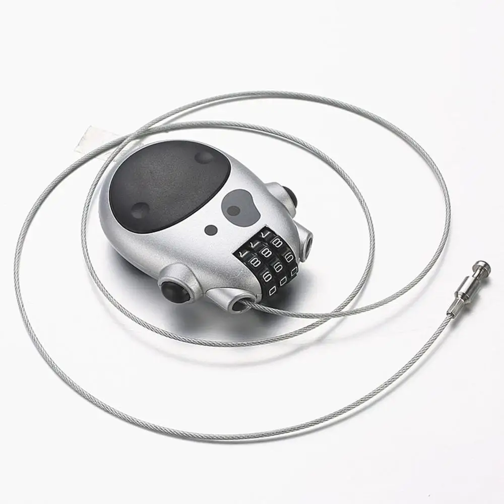 

Universal Password Lock Telescopic Wire Rope Steel Cable Code Lock Suitcase Car Sled Motorcycle Helmet Digit Password Lock