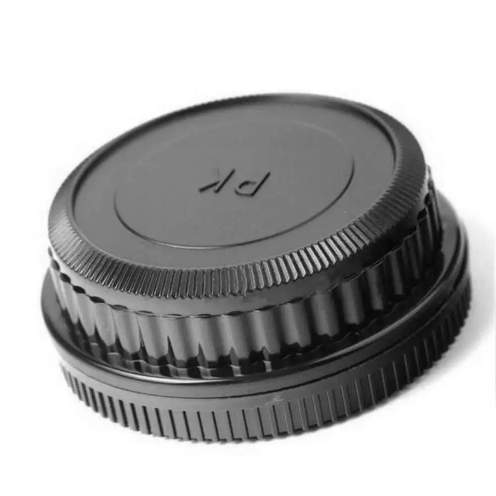 2 комплекта пластиковые задние линзы и Крышка корпуса для Pentax K Pk Camera Black F7z2 |