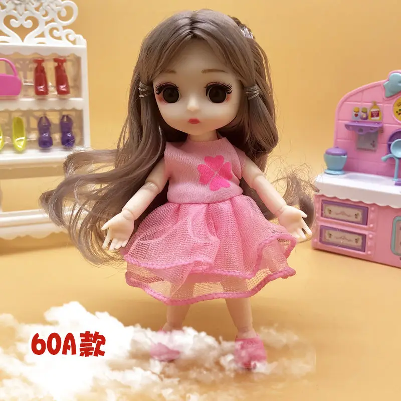 

Шарнирная кукла 16 см, кукла и одежды, платье принцессы, детский наряд, повседневные аксессуары, юбка, игрушки для девочек, подарок «сделай са...