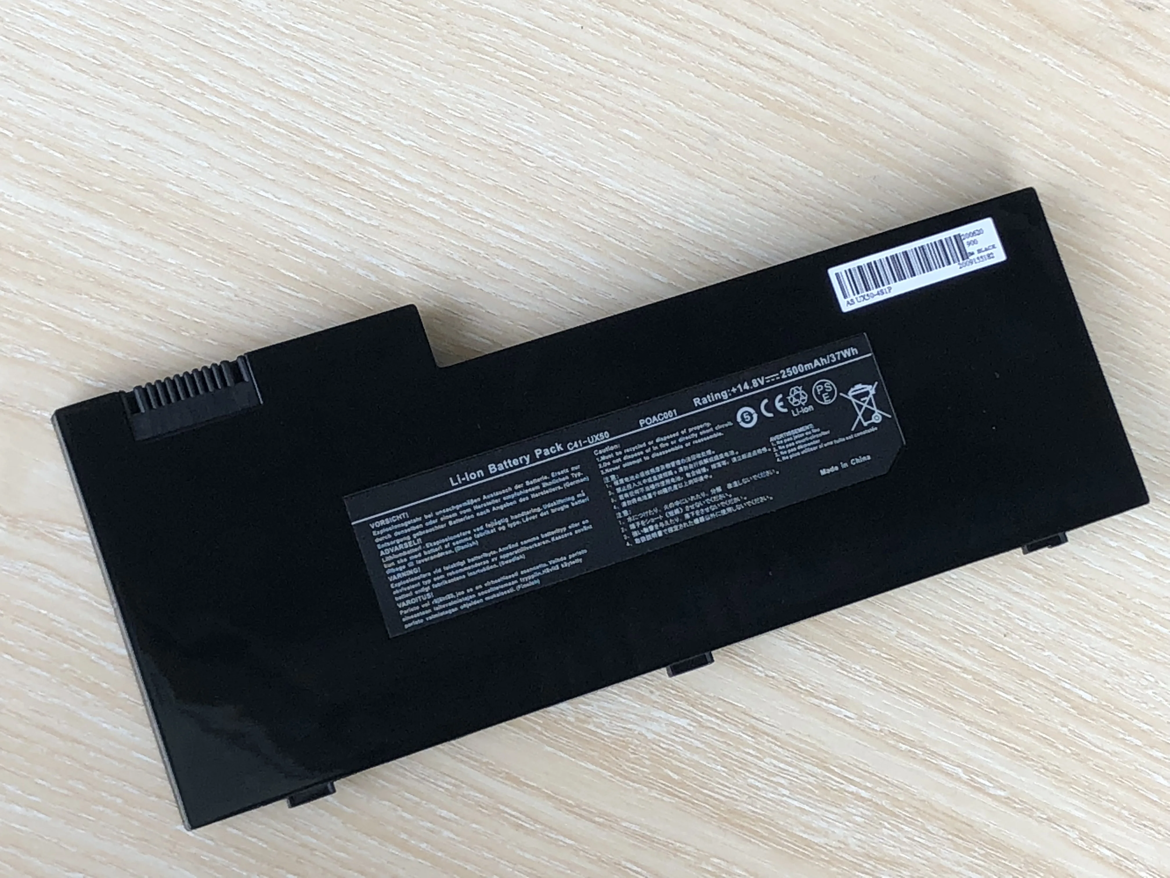 Аккумулятор для ноутбука asus C41-UX50 P0AC001 POAC001 UX50 UX50V UX50V-RX05 UX50V-XX004C 4 ячейки batteria akku