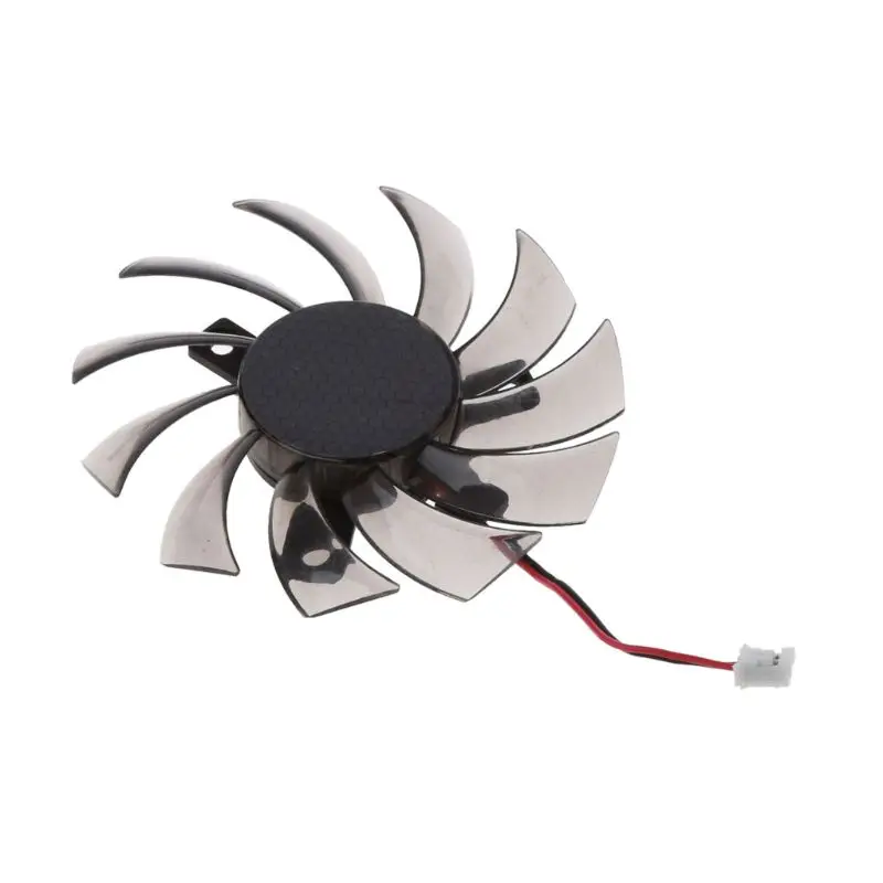 

H7JA 75MM PLD08010S12H 2Pin Cooler Fan Graphics Card Cooling Fan For Gigabyte 6850 7970 GTX 460 GTX560Ti R270X R7 260x